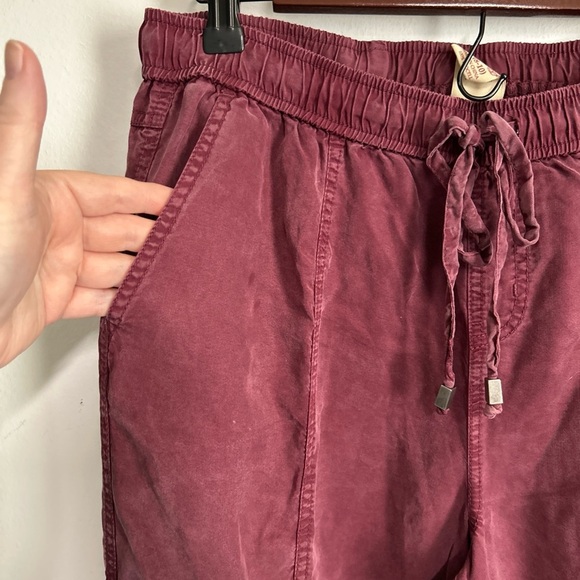 Faded Glory Women's M Joggers Lyocell Lightweight Red Cargo‎ Drawstring Grunge - Picture 5 of 16